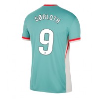 Camiseta Atletico Madrid Alexander Sorloth #9 Segunda Equipación Replica 2024-25 mangas cortas